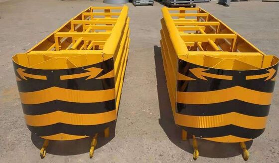 quality उच्च गति एंटी-टकराव पैड राजमार्ग क्रैश पैड रिफ्लेक्टिव वार्निंग टेप के साथ - सुरक्षा अवरोध factory