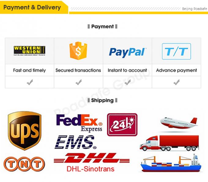 75 सेमी बाहरी सड़क सुरक्षा चेतावनी टिकाऊ पु प्लास्टिक यातायात चेतावनी पोस्ट 26