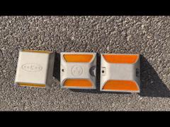 एल्यूमिनियम रोड स्टड रेज़्ड पेमेंट मार्कर हाई विज़िबिलिटी