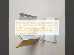 निर्माता पीवीसी सीमांकन परावर्तक चिंतनशील अस्थायी सड़क फुटपाथ मार्कर सड़क रीसील मार्कर सीमांकन, अस्थायी सीमांकन, चिपकने वाला सीमांकन