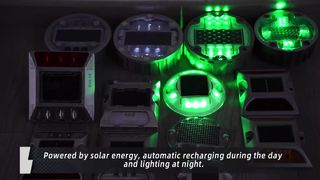 सोलर रोड स्टड सुरक्षा बढ़ाते हैं